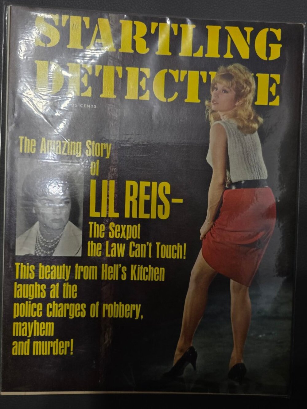 NEW SEALED Vintage Startling Detective September True Crime Magazine